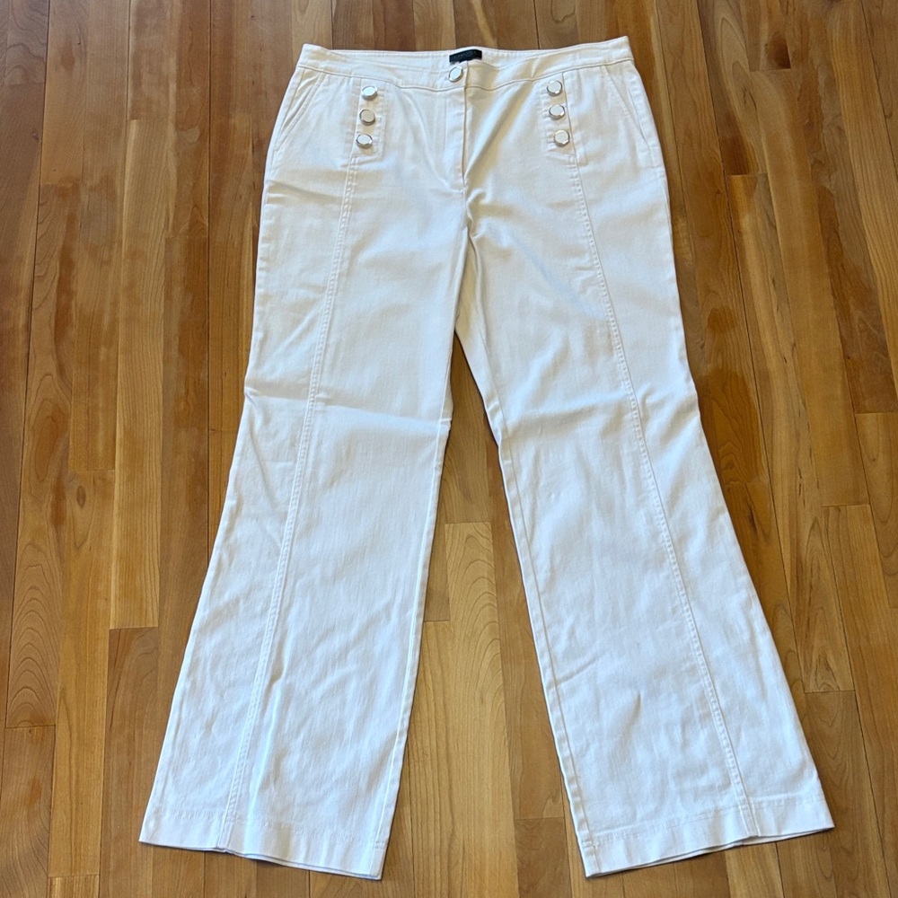 Carlisle White Women's Boot Cut Jeans